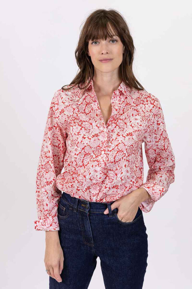 Maison Solfin - Chemisier imprimé Made in France| B.Solfin