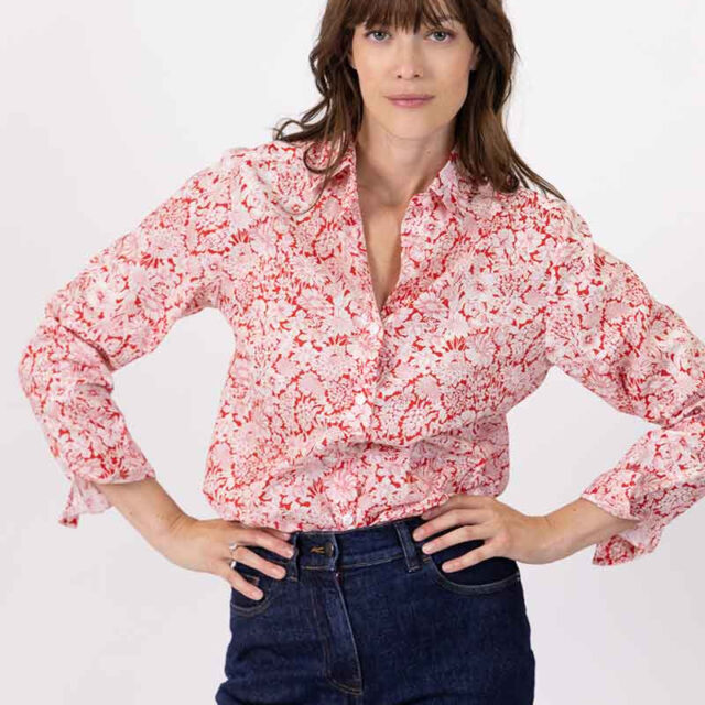 Maison Solfin - Chemisier imprimé Made in France| B.Solfin