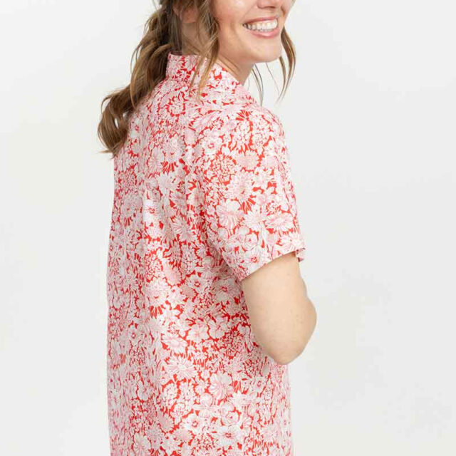 Maison Solfin - Chemisier en coton liberty Made in France| B.Solfin