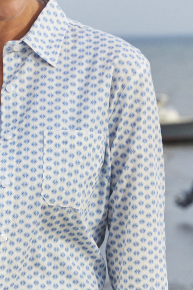 Maison Solfin - Chemisier femme en coton Made in France| B.Solfin