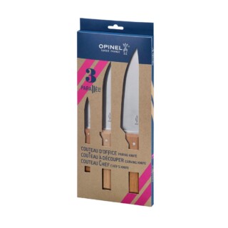 Opinel - Coffret 3 couteaux Trio Parallèle Opinel