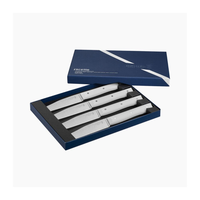 OPINEL - Coffret 4 couteaux Facette Opinel - 5 coloris