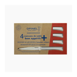 Opinel - Coffret 4 couteaux OPINEL Bon appétit + polymère  5 coloris