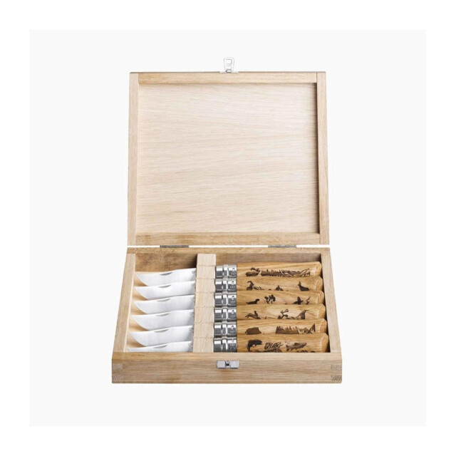 OPINEL - Coffret Animalia 6 couteaux n°8 OPINEL Tradition
