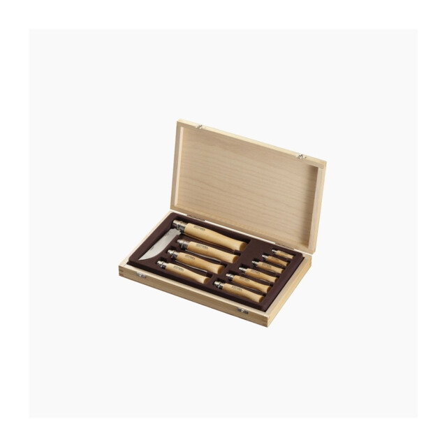 OPINEL - Coffret Collection 10 couteaux OPINEL Tradition - carbone ou inox
