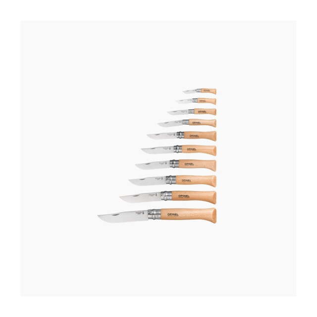 OPINEL - Coffret Collection 10 couteaux OPINEL Tradition - carbone ou inox