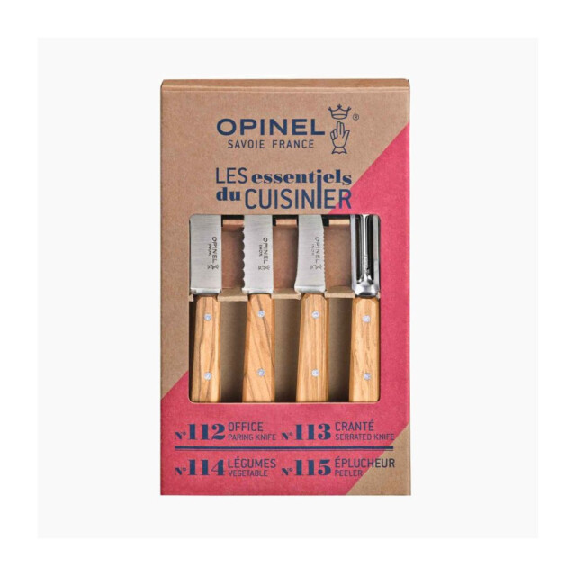 OPINEL - Coffret Les Essentiels du cuisinier Opinel - 7 coloris