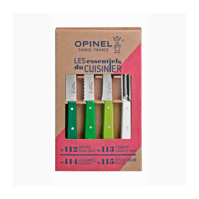 OPINEL - Coffret Les Essentiels du cuisinier Opinel - 7 coloris