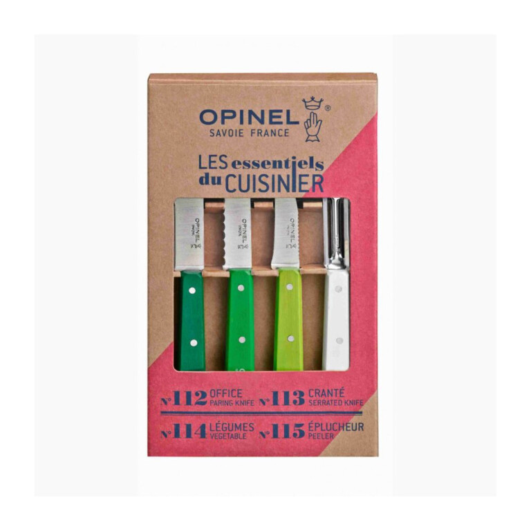 OPINEL - Coffret Les Essentiels du cuisinier Opinel - 7 coloris
