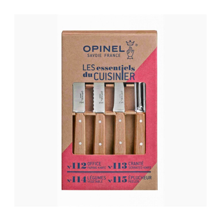 OPINEL - Coffret Les Essentiels du cuisinier Opinel - 7 coloris