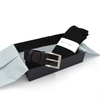 Coffret cadeaux homme made in France ceintures et chaussettes Urban Frenchy par la marque THE FRENCH GAME THE FRENCH GAME - Coffret cadeaux homme made in France ceintures et chaussettes Urban Frenchy