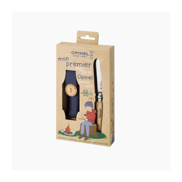OPINEL - Coffret mon premier OPINEL couteau pour enfant et étui