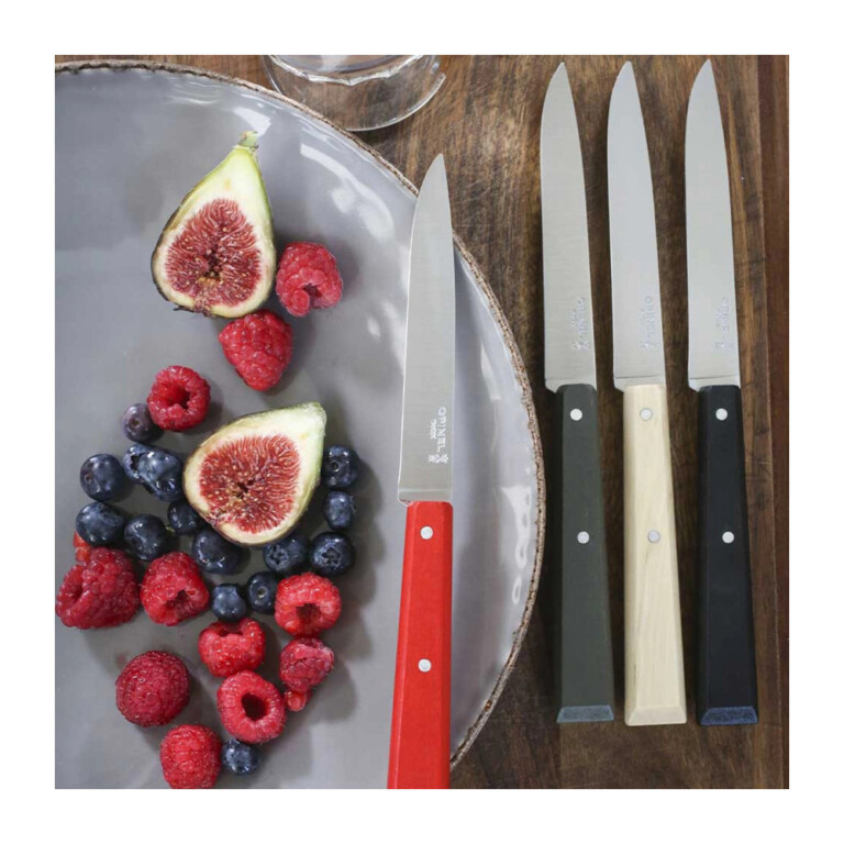 OPINEL - Coffret OPINEL 4 couteaux n°125 Bon appétit bois - 5 coloris