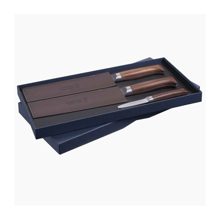 OPINEL - Coffret Opinel trio 3 couteaux Les Forgés 1890