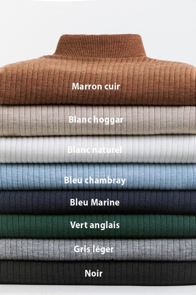 Maison Solfin - Col plastron mixte Made in France| B.Solfin