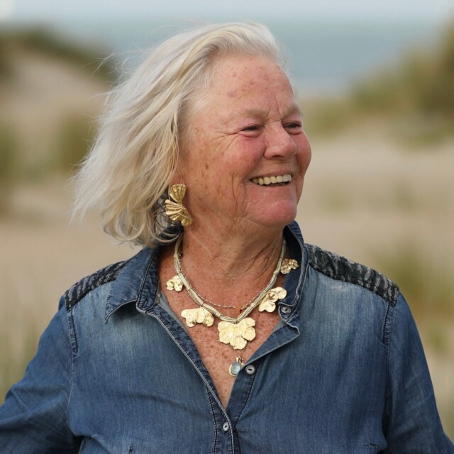 Quintessence - Collier Crépuscule – Feuilles dorées