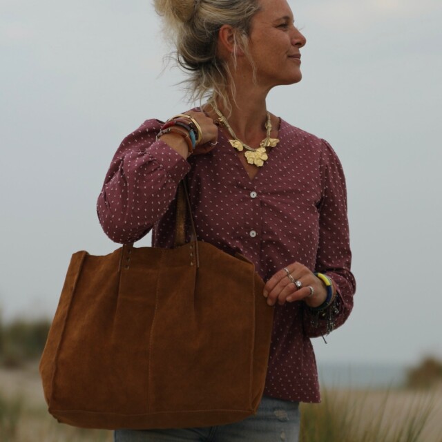 Quintessence - Collier Crépuscule – Feuilles dorées