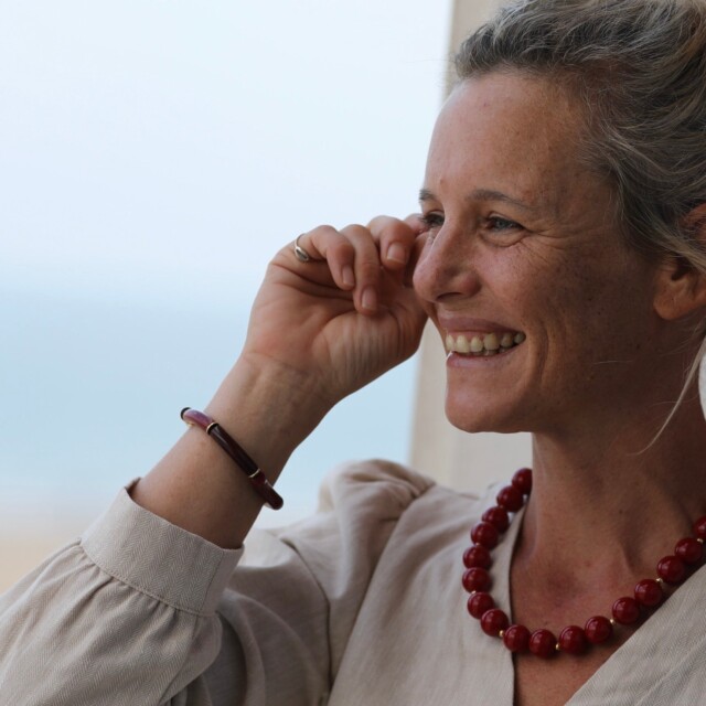 Quintessence - Collier Équinoxe – Rouge & Doré