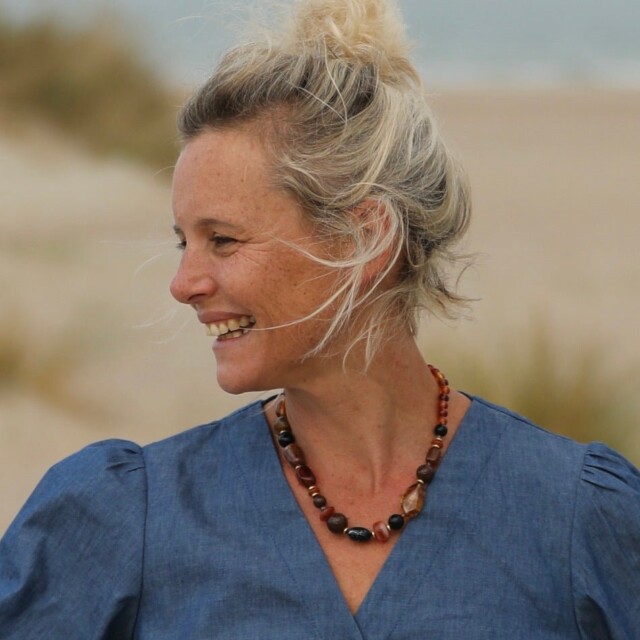 Quintessence - Collier Mistral – Marron, Noir & Doré