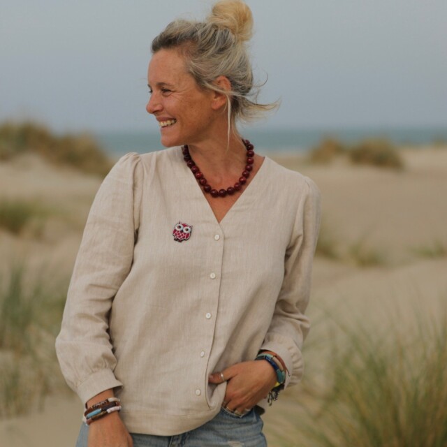 Quintessence - Collier Silice – Résine & éclat minéral