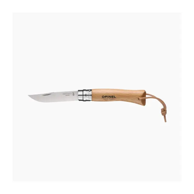 Opinel - Couteau Baroudeur n°7 – n°8 OPINEL Tradition hêtre naturel – 2 tailles
