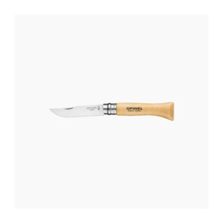 Opinel - Couteau fermant OPINEL Tradition hêtre inox – 6 tailles n°6, n°7, n°8, n°9, n°10 et n°12