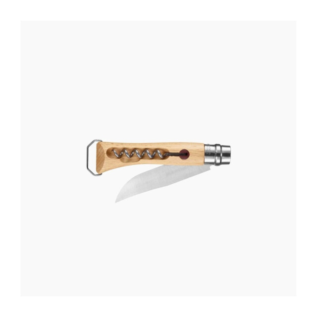 OPINEL - Couteau n°10 OPINEL tire bouchon et décapsuleur