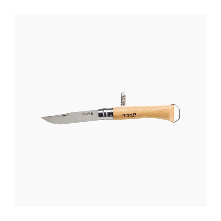 OPINEL - Couteau n°10 OPINEL tire bouchon et décapsuleur