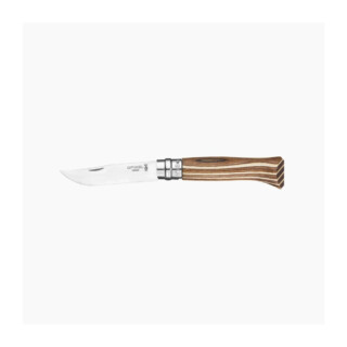 Opinel - Couteau n°8 OPINEL Tradition Luxe Bouleau lamellé – 3 coloris