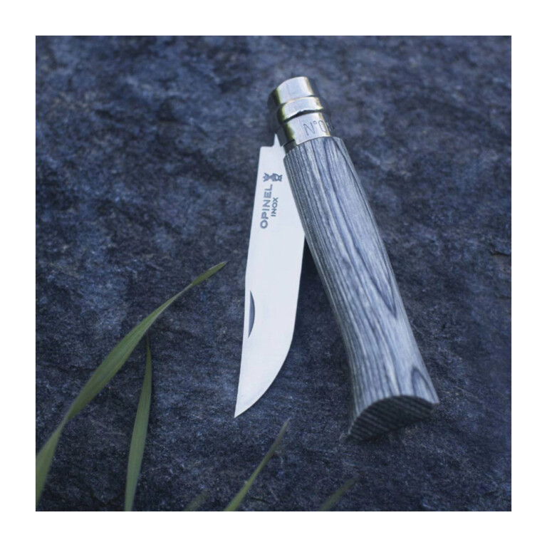 OPINEL - Couteau n°8 OPINEL Tradition Luxe Bouleau lamellé - 3 coloris
