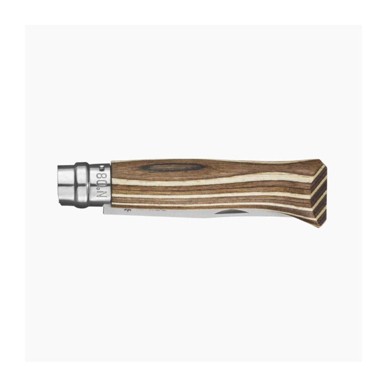 OPINEL - Couteau n°8 OPINEL Tradition Luxe Bouleau lamellé - 3 coloris