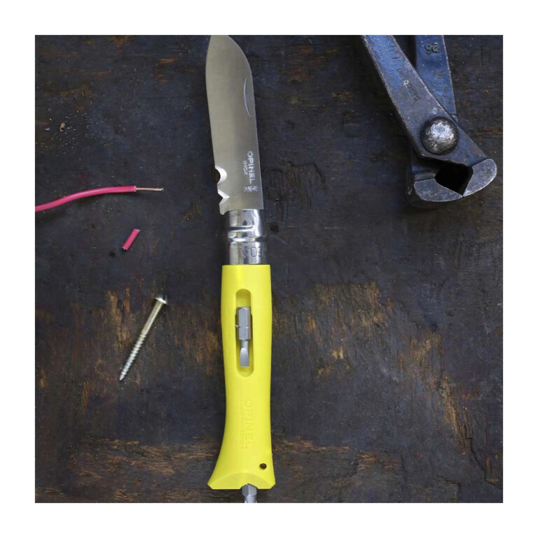 OPINEL - Couteau n°9 OPINEL Tradition Multifonctions Bricolage - 2 coloris