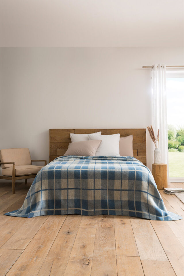 Maison Solfin - Couverture en laine Made in France| B.Solfin