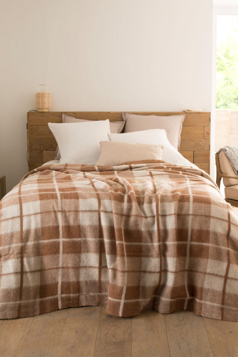 Maison Solfin - Couverture en laine Made in France| B.Solfin