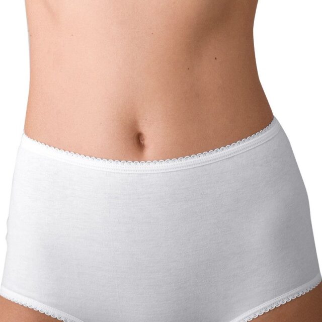 Maison Solfin - Culotte unie taille haute Made in France| B.Solfin