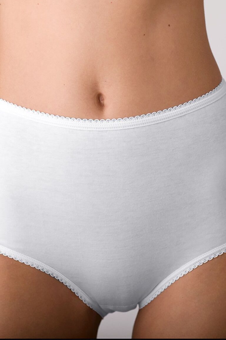 Maison Solfin - Culotte unie taille haute Made in France| B.Solfin