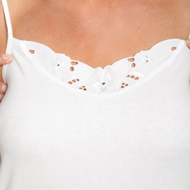 Maison Solfin - Débardeur à fines bretelles coton Made in France| B.Solfin