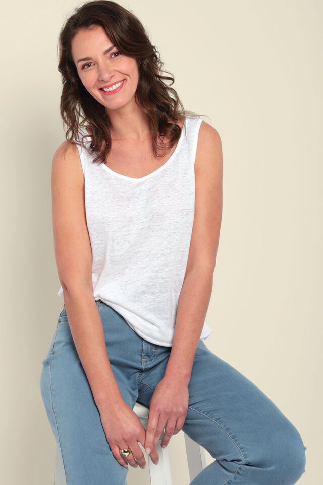 Maison Solfin - Débardeur en lin Made in France| B.Solfin