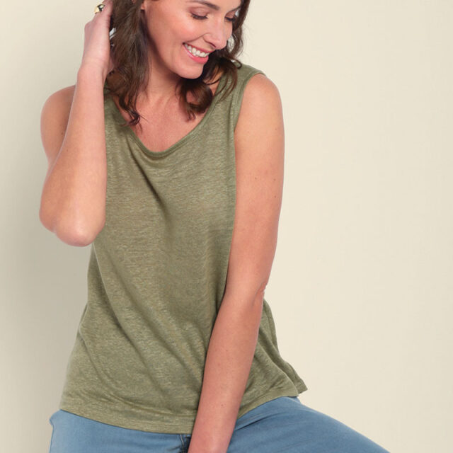 Maison Solfin - Débardeur en lin Made in France| B.Solfin