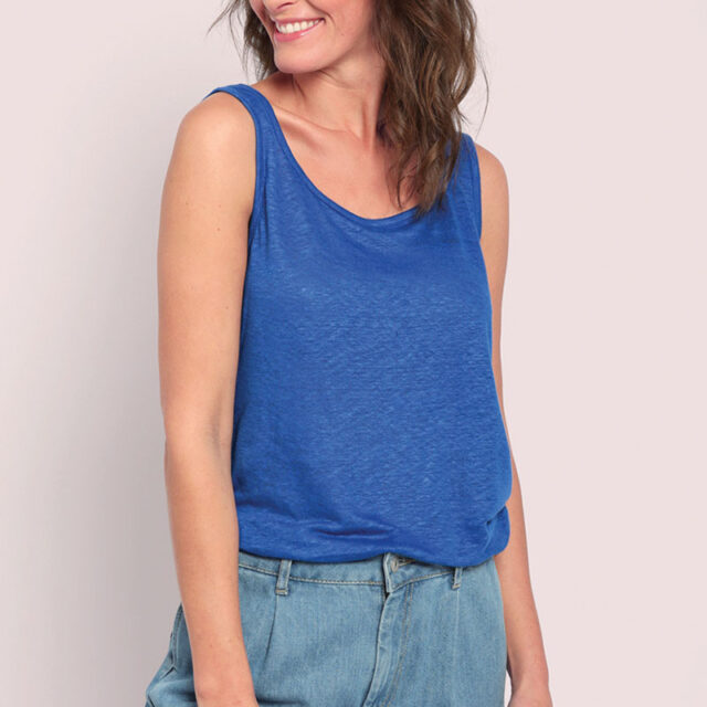 Maison Solfin - Débardeur en lin Made in France| B.Solfin