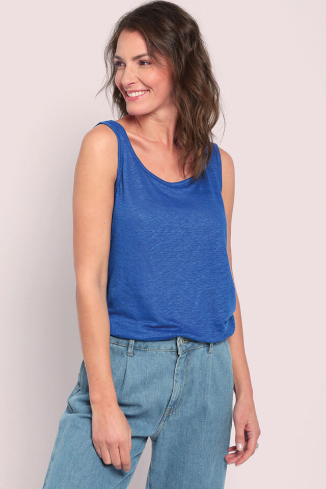 Maison Solfin - Débardeur en lin Made in France| B.Solfin