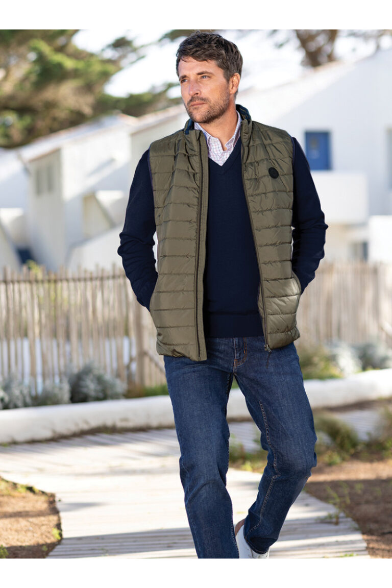 Maison Solfin - Doudoune sans manches Made in France| B.Solfin