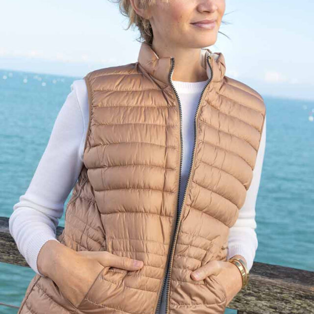 Maison Solfin - Doudoune réversible sans manches Made in France| B.Solfin