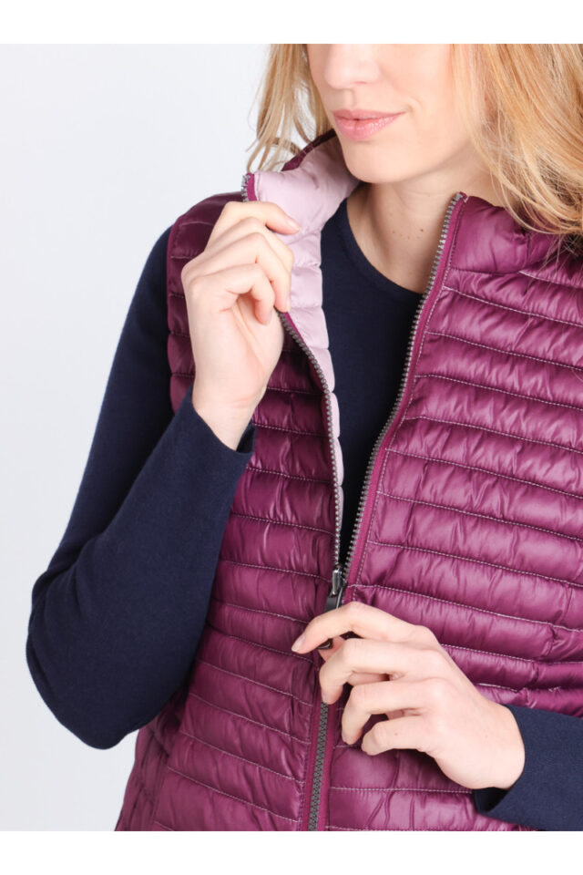 Maison Solfin - Doudoune sans manches réversible Made in France| B.Solfin