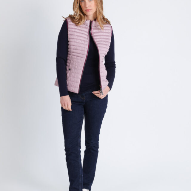 Maison Solfin - Doudoune sans manches réversible Made in France| B.Solfin