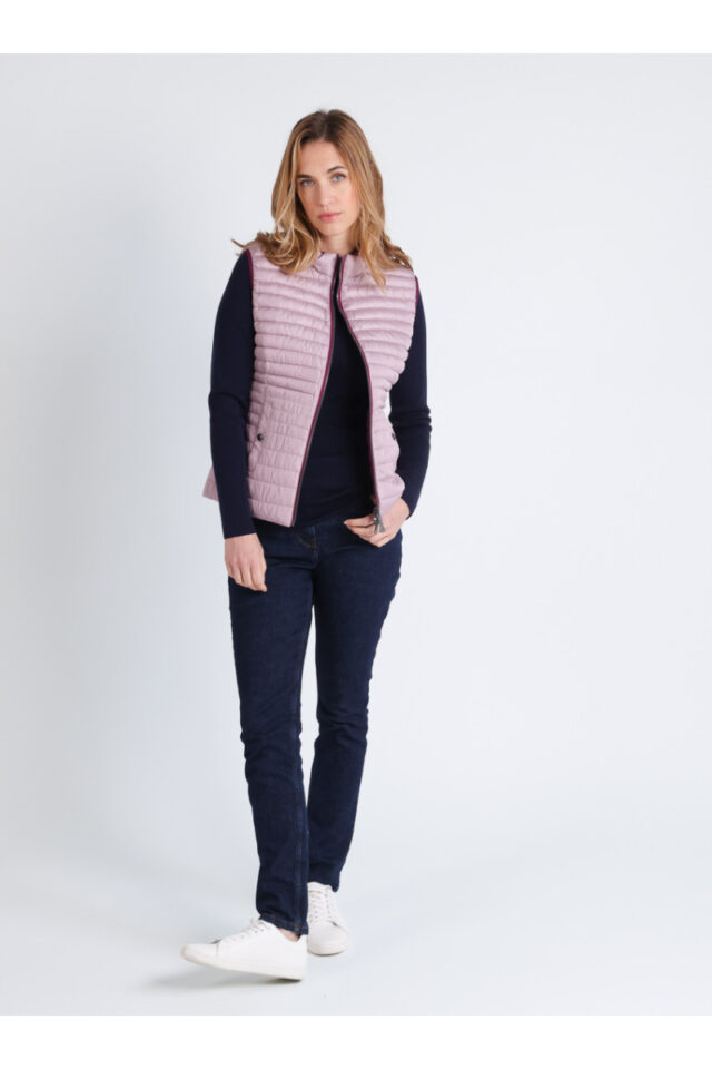 Maison Solfin - Doudoune sans manches réversible Made in France| B.Solfin