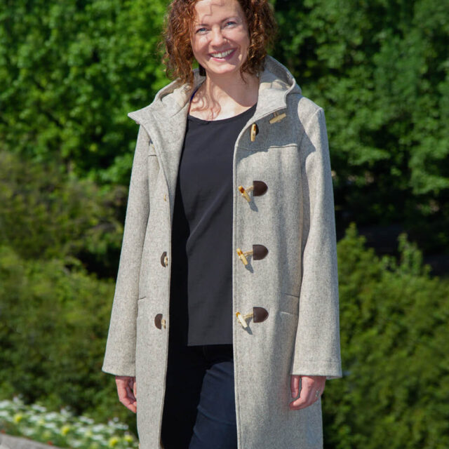 Ardelaine - Dufflecoat en laine fin de collection- Auriolles