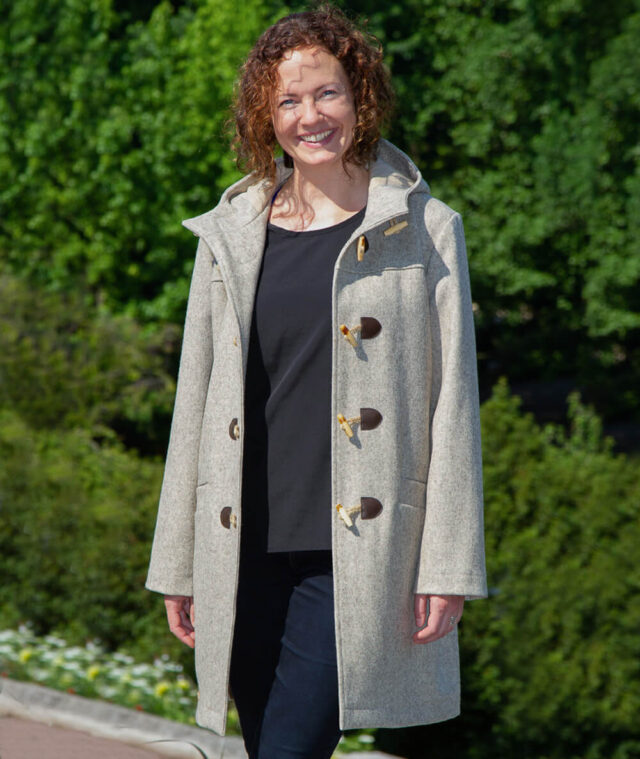 Ardelaine - Dufflecoat en laine fin de collection- Auriolles