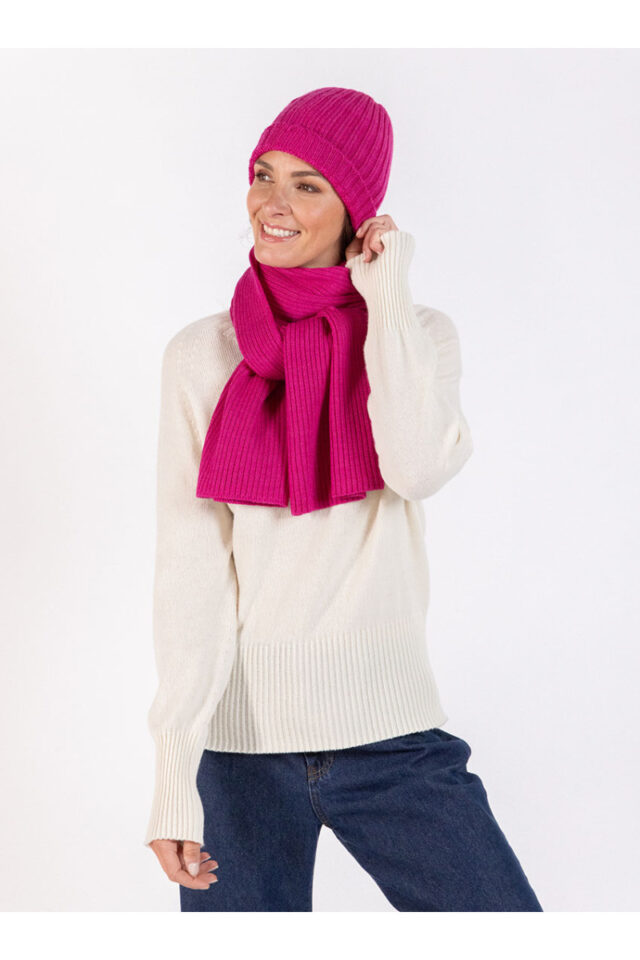 Maison Solfin - Écharpe en laine mérinos Made in France| B.Solfin