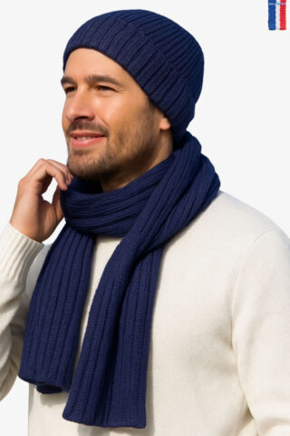 ECHARPE LAINE MELANGEE · HUGO par la marque MONSIEUR SOLFIN MONSIEUR SOLFIN - ECHARPE LAINE MELANGEE · HUGO